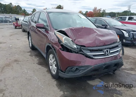 2013 Honda Cr-V Ex from USA, damaged, VIN 5J6RM3H54DL049133